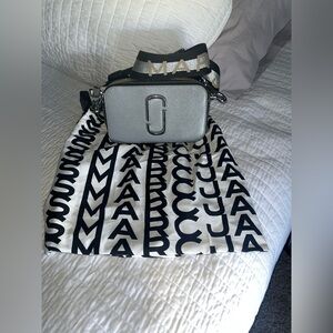 Marc Jacobs Silver Crossbody Bag